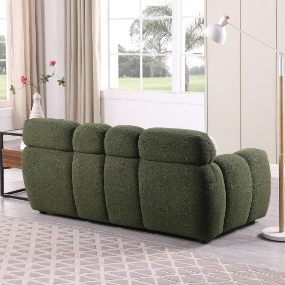 GREEN UPHOLSTERY