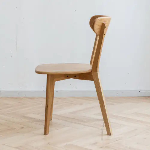 Dining Chair Wooden FAS Grade Oak Natural Wood Made In North America Dirt-free Wood Chair Solid Chair Table Chair Wooden Living Room Chair