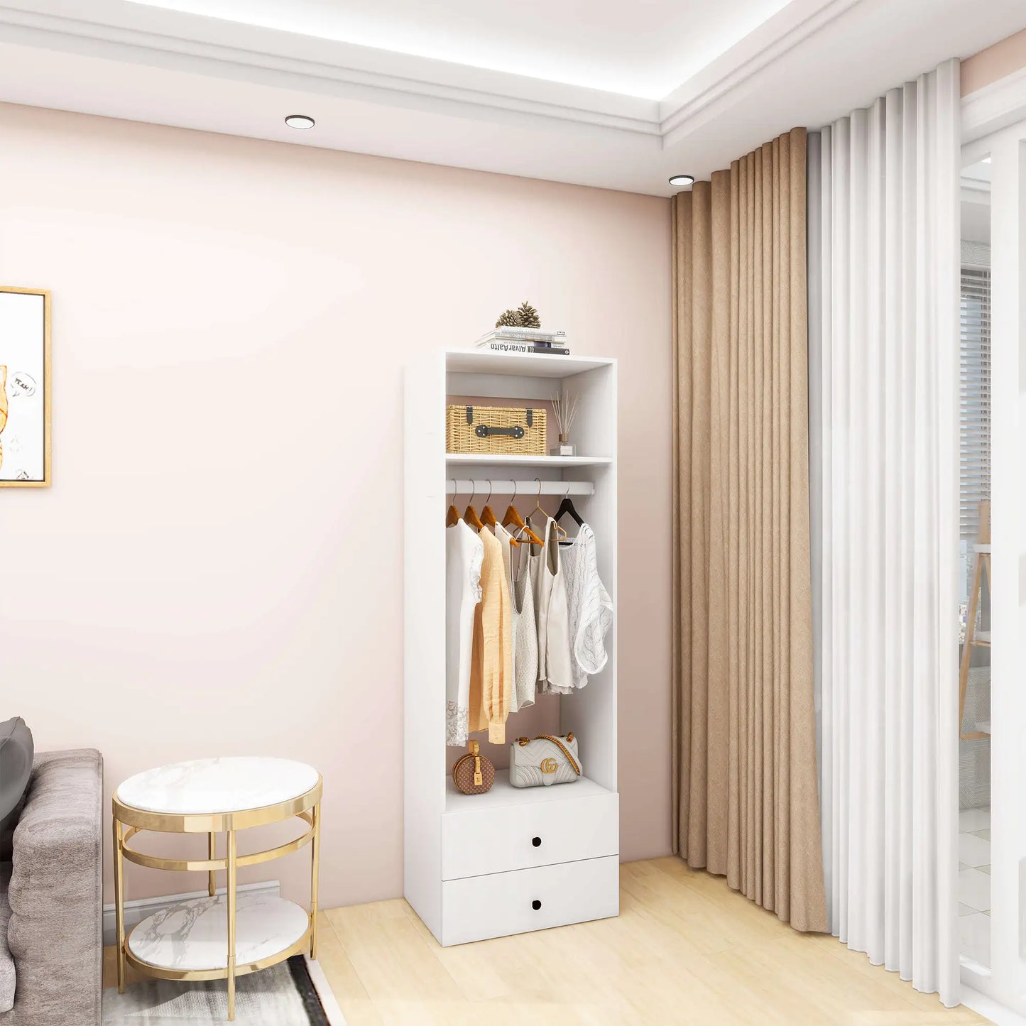 Modern Chic Wardrobe Organizer