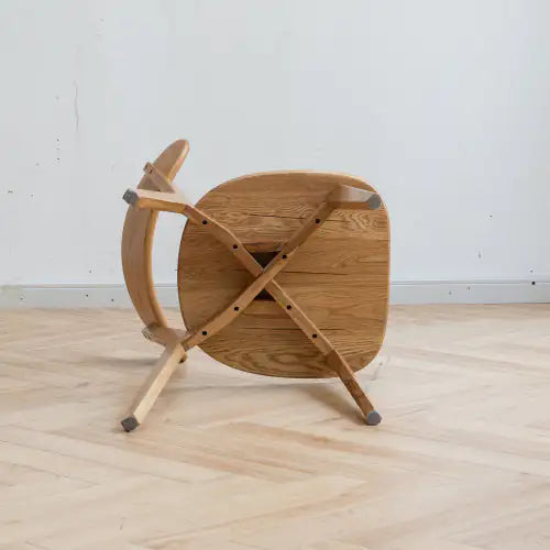 Dining Chair Wooden FAS Grade Oak Natural Wood Made In North America Dirt-free Wood Chair Solid Chair Table Chair Wooden Living Room Chair